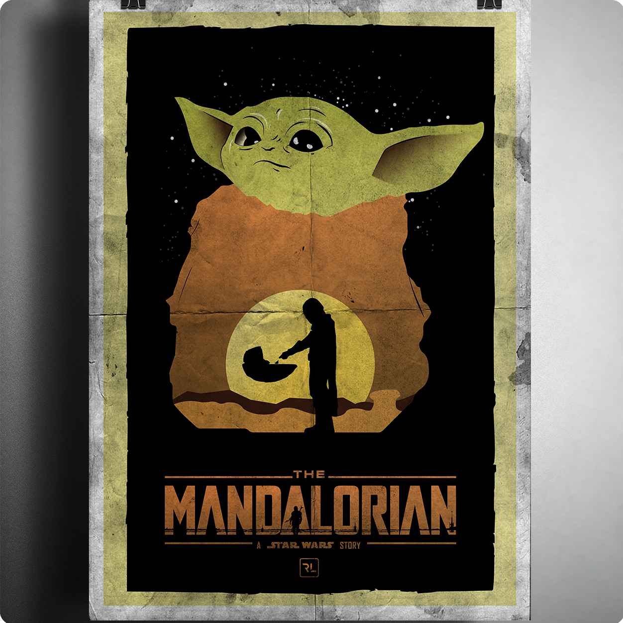 Poster Art The Mandalorian